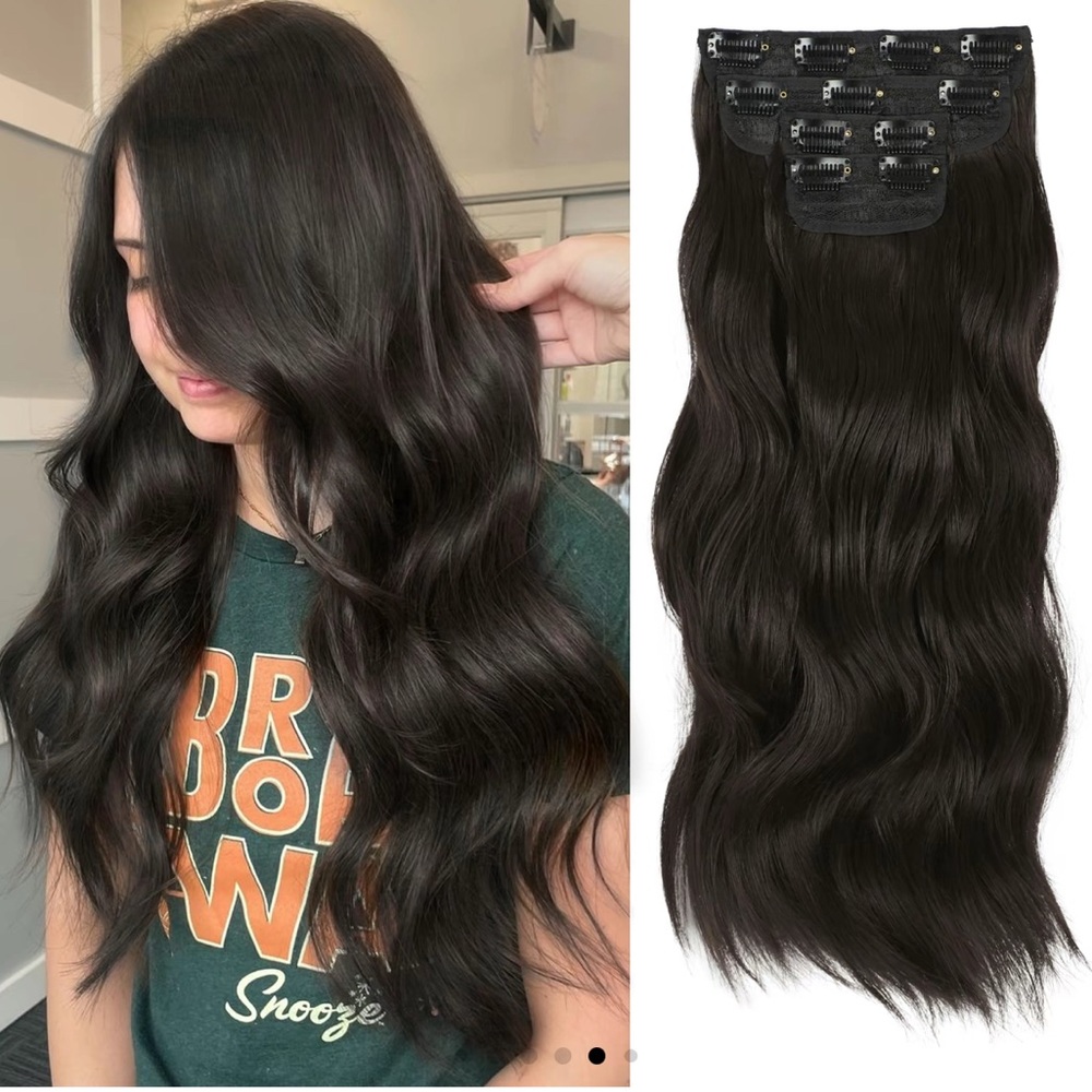 Vigorous Beauty Dark Brown Hair Extensions